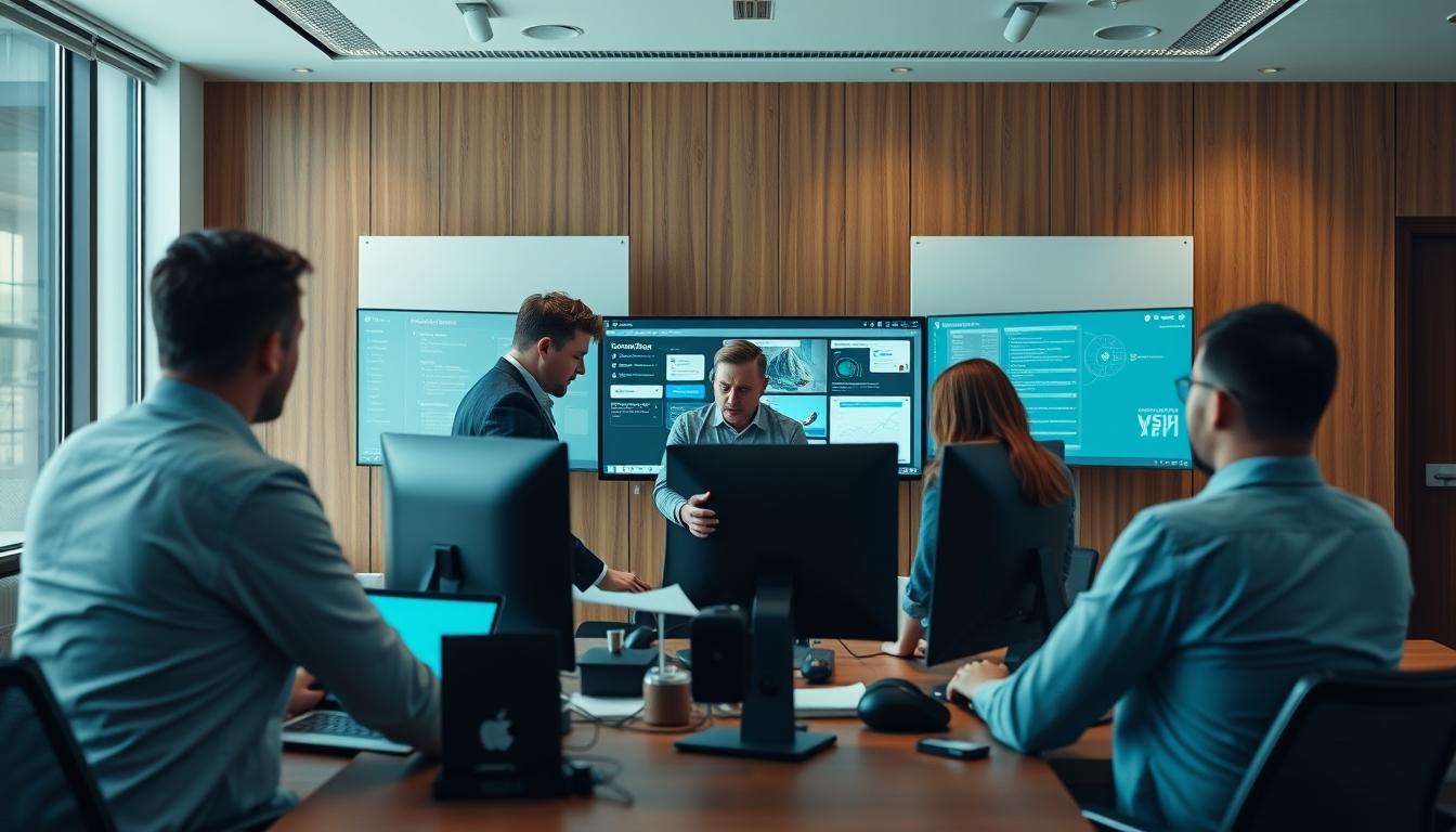 Business software planning session